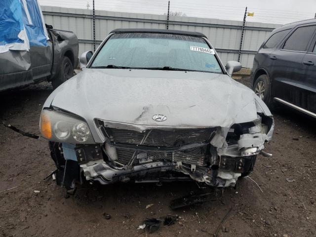 KMHFU45E23A250182 - 2003 HYUNDAI XG 350 SILVER photo 5