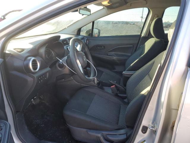 3N1CN8DV6LL883180 - 2020 NISSAN VERSA S SILVER photo 7