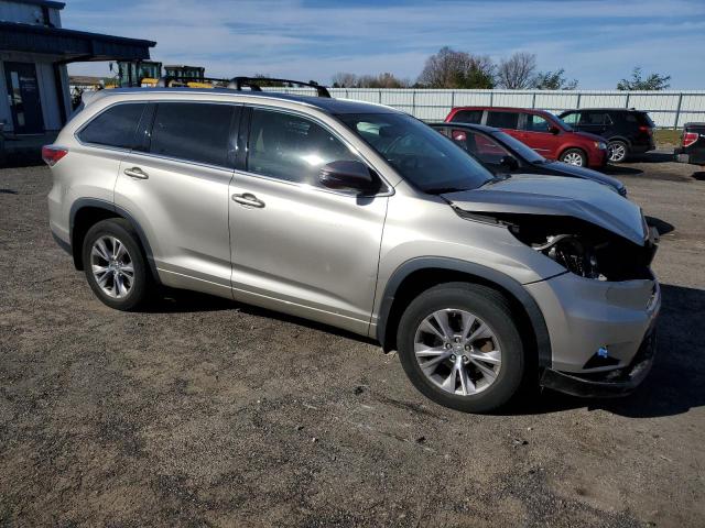 5TDJKRFH3FS130487 - 2015 TOYOTA HIGHLANDER XLE Bej foto 4