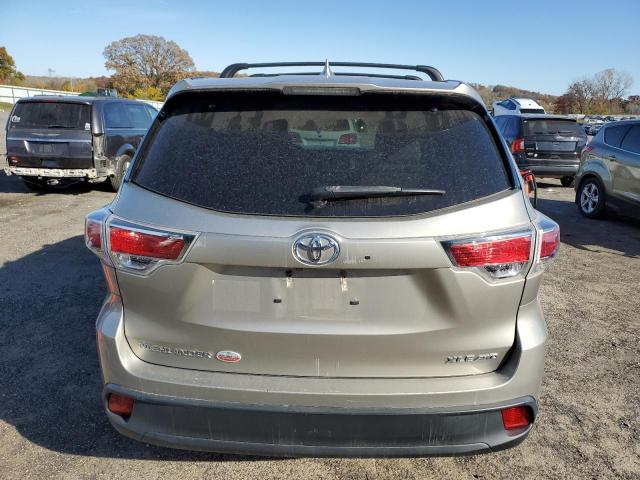 5TDJKRFH3FS130487 - 2015 TOYOTA HIGHLANDER XLE Bej foto 6