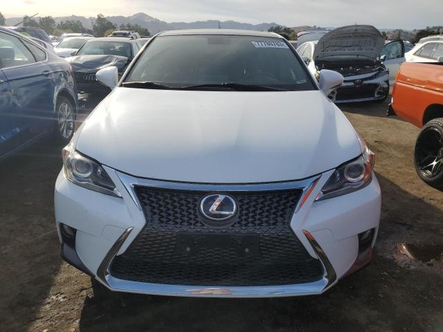 JTHKD5BH4G2279415 - 2016 LEXUS CT 200 WHITE photo 5