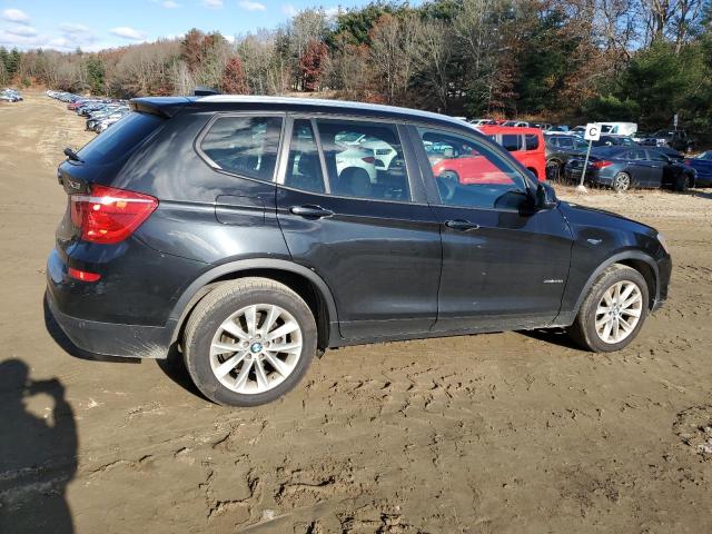 5UXWX9C53F0D58821 - 2015 BMW X3 XDRIVE28I BLACK photo 3