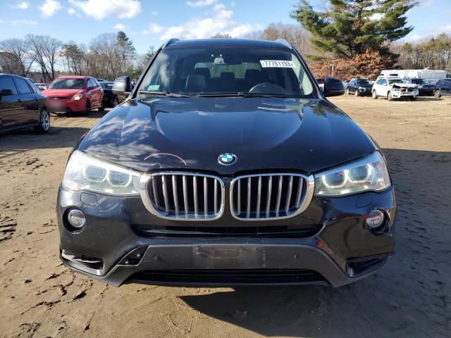 5UXWX9C53F0D58821 - 2015 BMW X3 XDRIVE28I BLACK photo 5