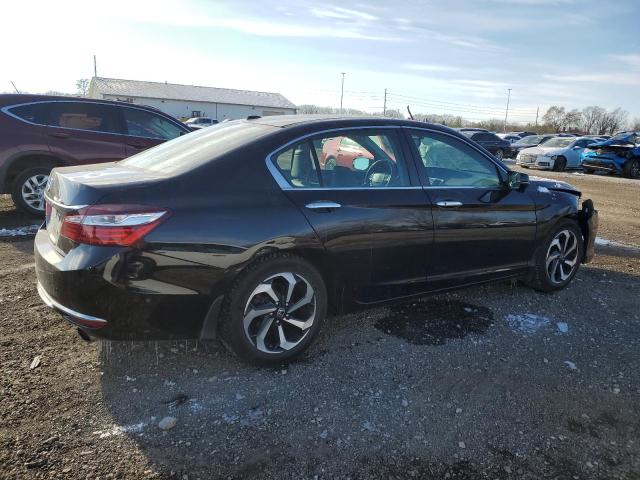 1HGCR2F86GA182269 - 2016 HONDA ACCORD EXL BLACK photo 3