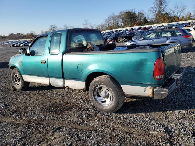 1FTZX1724WNB89957 - 1998 FORD F-150 GREEN photo 2