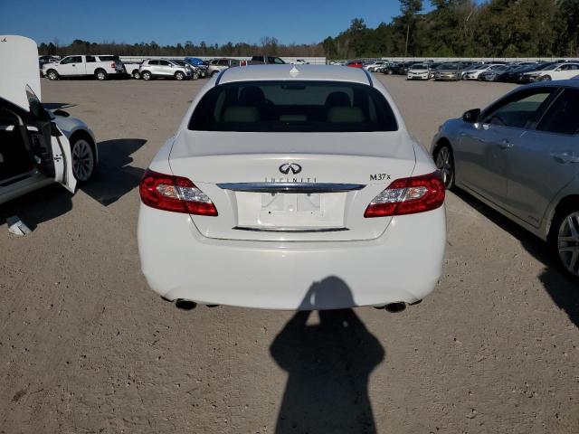 JN1BY1AR4BM371553 - 2011 INFINITI M37 X WHITE photo 6