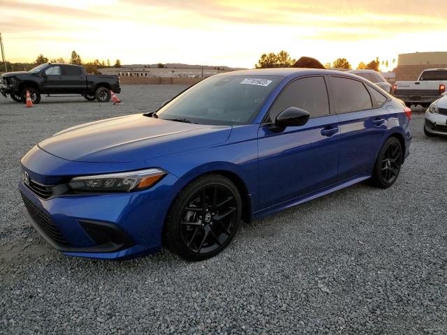 2HGFE2F56RH501205 - 2024 HONDA CIVIC SPORT 蓝色 照片 1