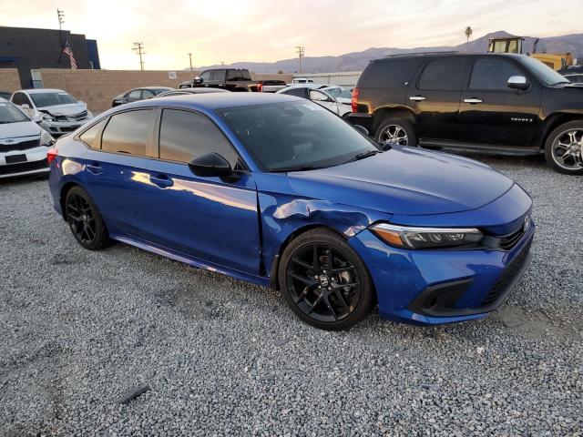 2HGFE2F56RH501205 - 2024 HONDA CIVIC SPORT 蓝色 照片 4