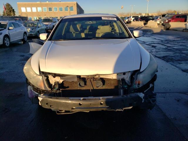 1HGCP2F88CA068838 - 2012 HONDA ACCORD EXL WHITE photo 5