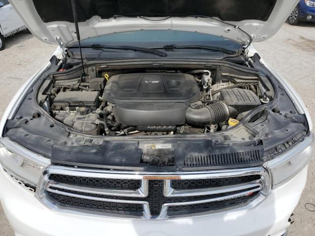 1C4RDJDGXGC387299 - 2016 DODGE DURANGO LIMITED WHITE photo 12