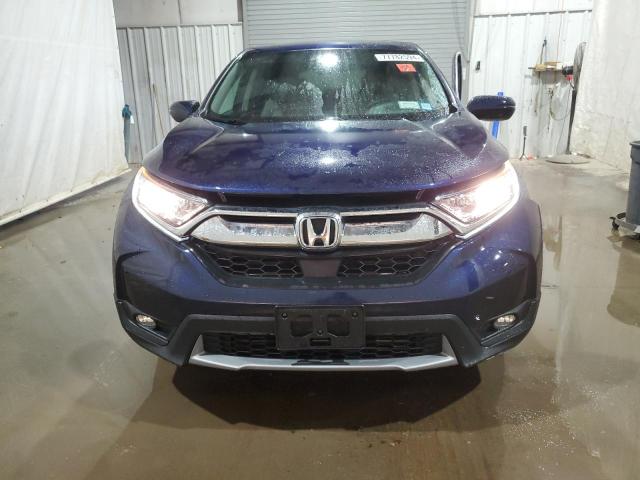 2HKRW2H57KH629083 - 2019 HONDA CR-V EX BLUE photo 5