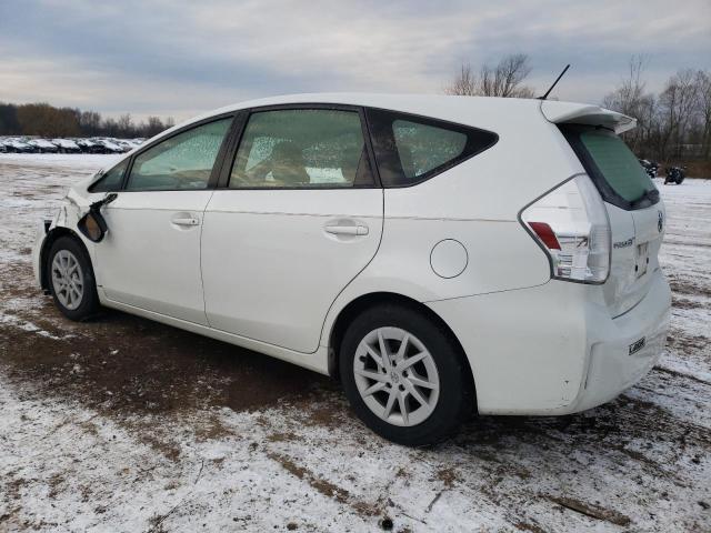 JTDZN3EU5C3038669 - 2012 TOYOTA PRIUS V WHITE photo 2