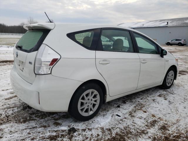 JTDZN3EU5C3038669 - 2012 TOYOTA PRIUS V WHITE photo 3