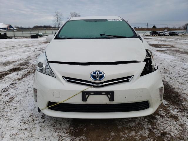 JTDZN3EU5C3038669 - 2012 TOYOTA PRIUS V WHITE photo 5