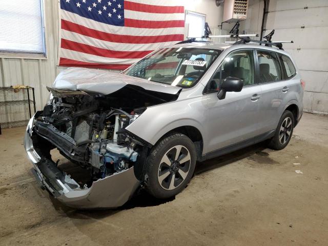 JF2SJABC4JH562877 - 2018 SUBARU FORESTER 2.5I SILVER photo 1