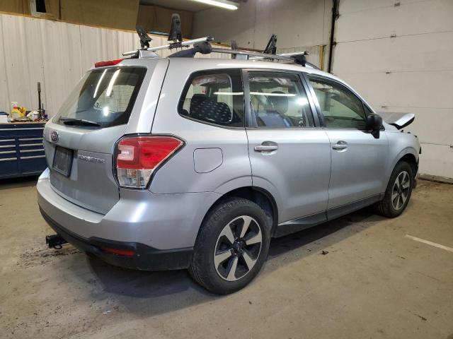 JF2SJABC4JH562877 - 2018 SUBARU FORESTER 2.5I SILVER photo 3