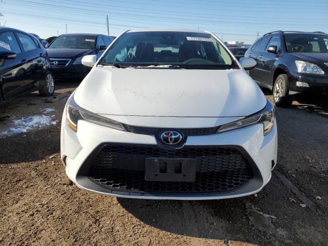 5YFEPRAE7LP043860 - 2020 TOYOTA COROLLA LE WHITE photo 5