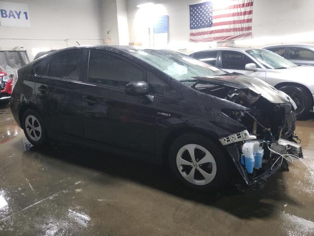 JTDKN3DU9E1744450 - 2014 TOYOTA PRIUS BLACK photo 4