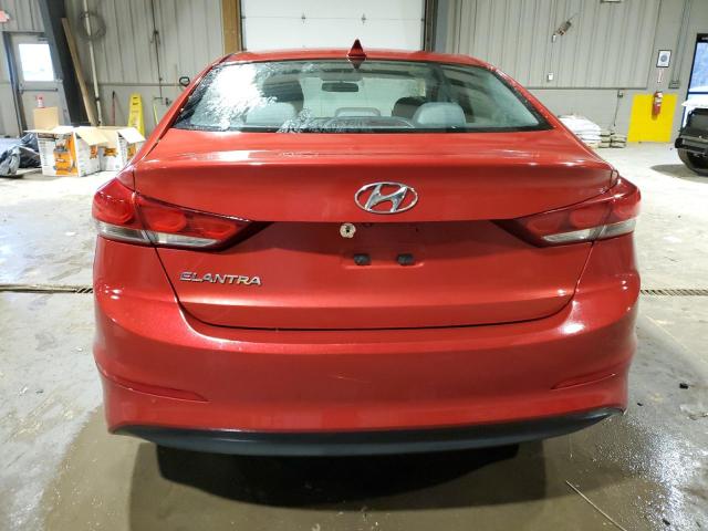 5NPD84LF8JH247367 - 2018 HYUNDAI ELANTRA SEL RED photo 6