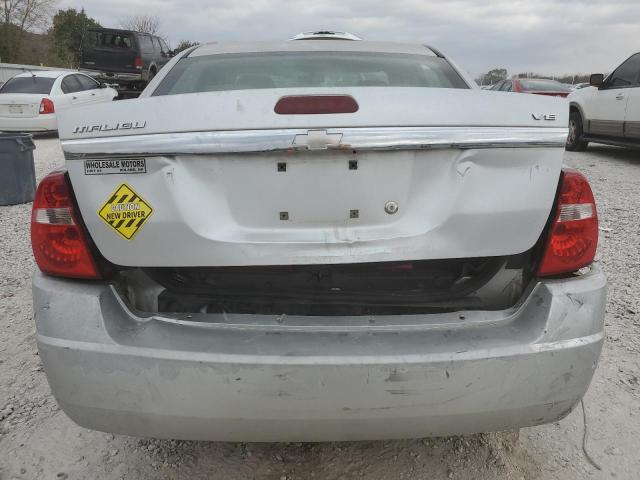 1G1ZS54865F161416 - 2005 CHEVROLET MALIBU SILVER photo 6