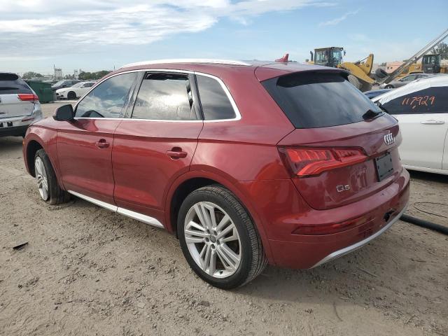 WA1BNAFY1J2109371 - 2018 AUDI Q5 PREMIUM PLUS RED photo 2