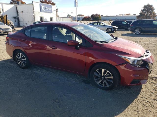 3N1CN8EVXNL864438 - 2022 NISSAN VERSA SV RED photo 4