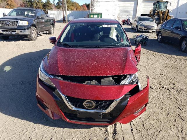 3N1CN8EVXNL864438 - 2022 NISSAN VERSA SV RED photo 5