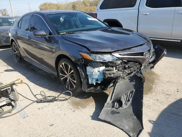 4T1B11HK4KU684544 - 2019 TOYOTA CAMRY L GRAY photo 4