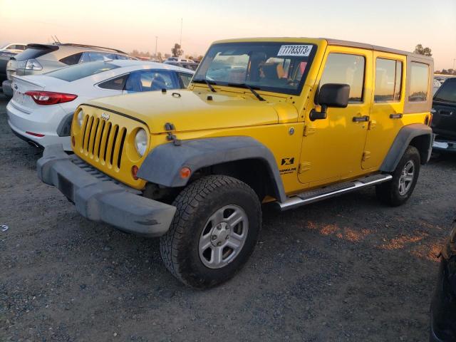 1J4GA39139L768005 - 2009 JEEP WRANGLER U X YELLOW photo 1