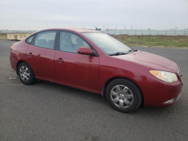 KMHDU46DX7U123536 - 2007 HYUNDAI ELANTRA GLS RED photo 4