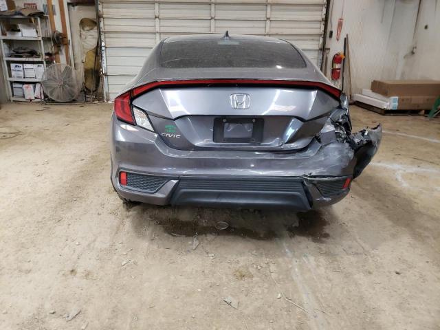 2HGFC3B31HH361207 - 2017 HONDA CIVIC EX GRAY photo 6