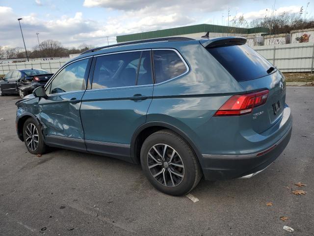 3VV2B7AX1MM087581 - 2021 VOLKSWAGEN TIGUAN SE TEAL photo 2