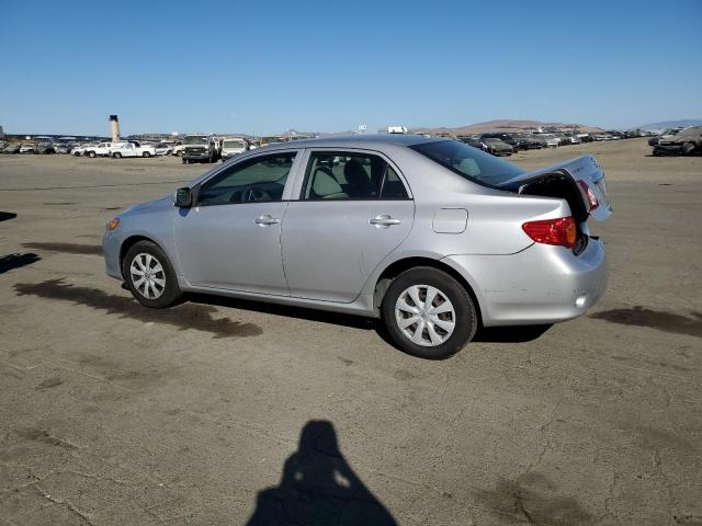 1NXBU4EE2AZ345691 - 2010 TOYOTA COROLLA BASE SILVER photo 2