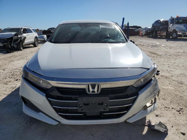 1HGCV1F14MA015252 - 2021 HONDA ACCORD LX WHITE photo 5