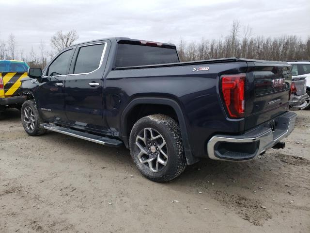 3GTUUDED2NG608775 - 2022 GMC SIERRA K1500 SLT BLUE photo 2