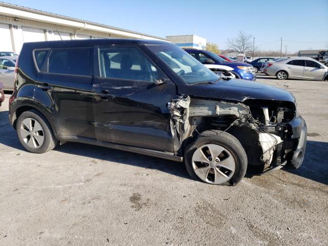 KNDJN2A28F7790410 - 2015 KIA SOUL BLACK photo 4