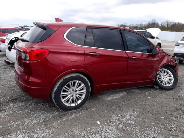 LRBFXASA4HD047214 - 2017 BUICK ENVISION PREFERRED MAROON photo 3