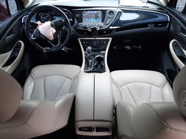 LRBFXASA4HD047214 - 2017 BUICK ENVISION PREFERRED MAROON photo 8