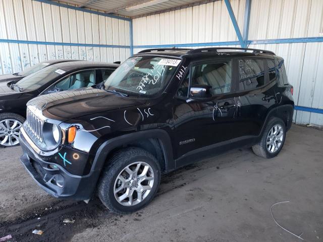 ZACCJBBB9HPG59236 - 2017 JEEP RENEGADE LATITUDE BLACK photo 1