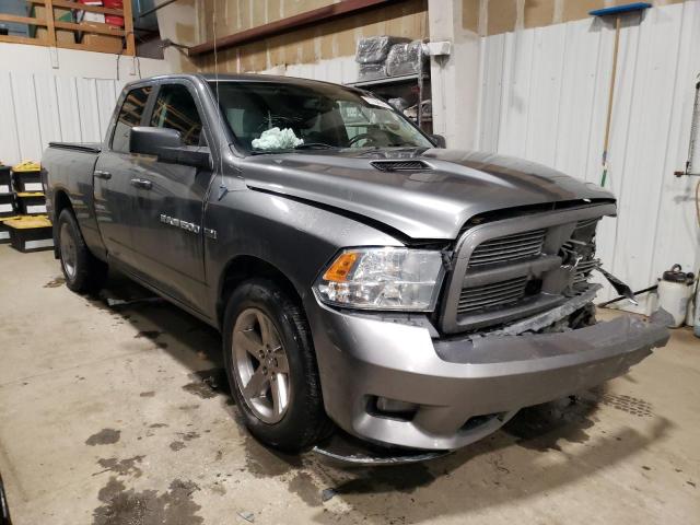 1D7RV1GT5BS589980 - 2011 DODGE RAM 1500 GRAY photo 4