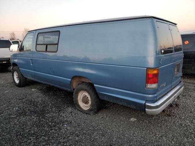 1FTJS34G1NHA28843 - 1992 FORD ECONOLINE E350 SUPER DUTY VAN BLUE photo 2