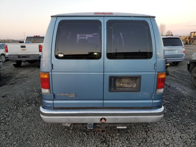 1FTJS34G1NHA28843 - 1992 FORD ECONOLINE E350 SUPER DUTY VAN BLUE photo 6