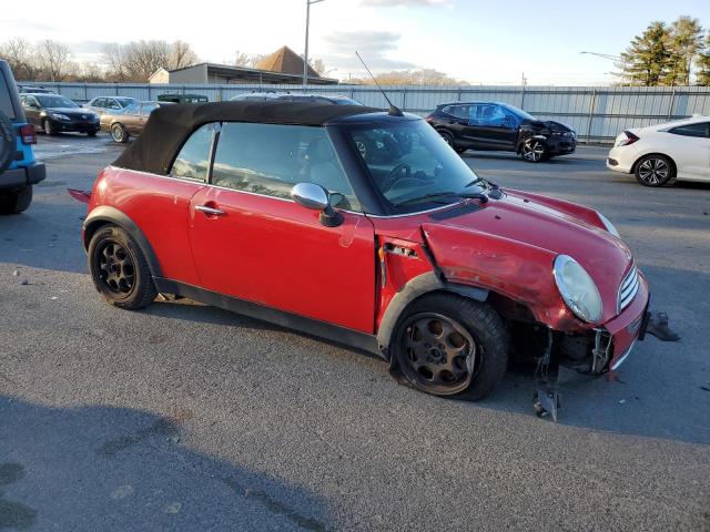 WMWRF33545TF63542 - 2005 MINI COOPER RED photo 4