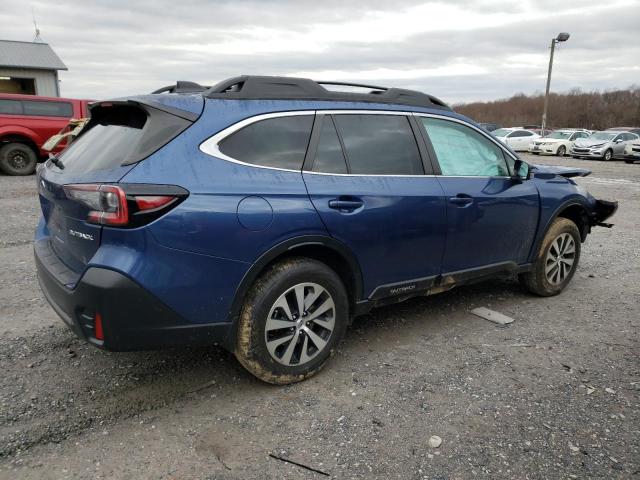 4S4BTAFCXM3139270 - 2021 SUBARU OUTBACK PREMIUM BLUE photo 3