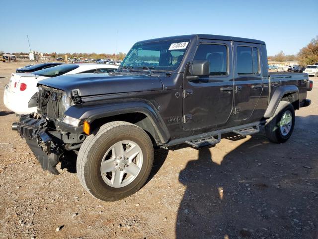 1C6HJTAG6NL140984 - 2022 JEEP GLADIATOR SPORT GRAY photo 1