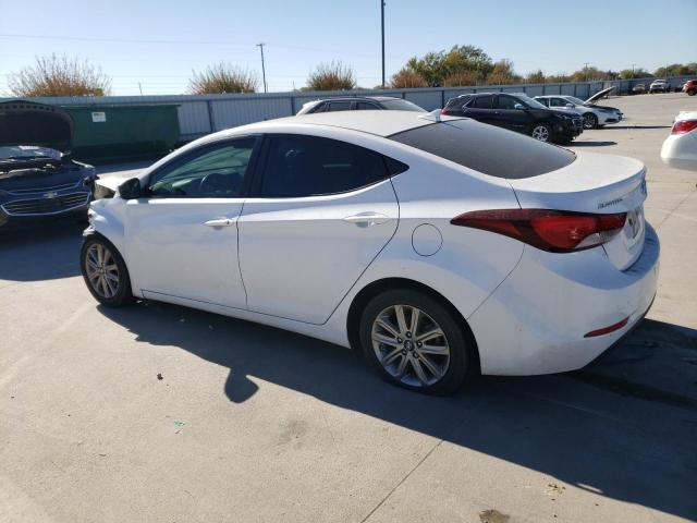 5NPDH4AE3FH634247 - 2015 HYUNDAI ELANTRA SE WHITE photo 2