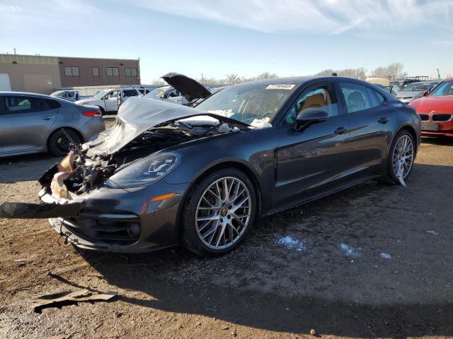 WP0AJ2A73ML121263 - 2021 PORSCHE PANAMERA BASE GRAY photo 1