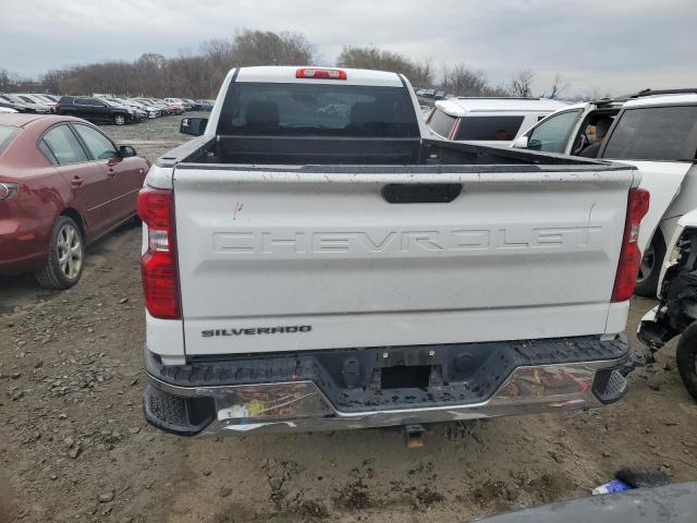 3GCNWAEF0KG298393 - 2019 CHEVROLET SILVERADO C1500 WHITE photo 6