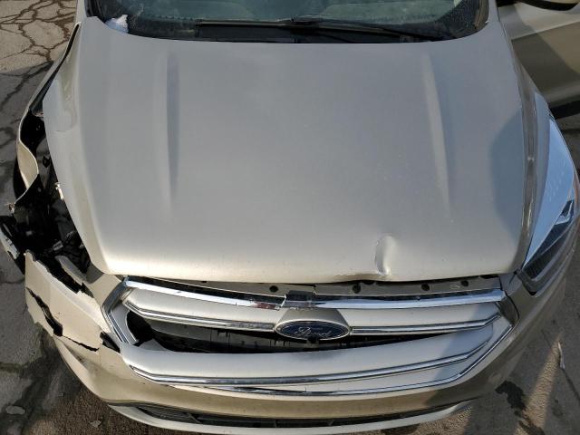 1FMCU0HD6JUD27940 - 2018 FORD ESCAPE SEL BEIGE photo 11