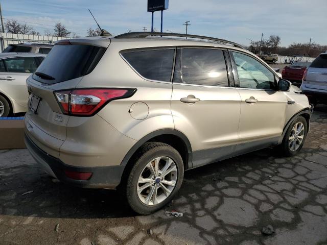 1FMCU0HD6JUD27940 - 2018 FORD ESCAPE SEL BEIGE photo 3